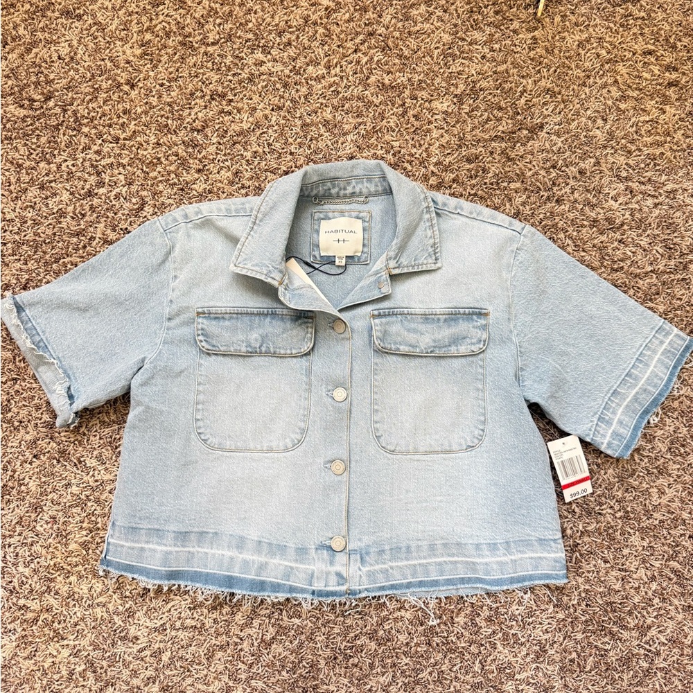 HABITUAL Light Blue Denim Top / Jacket